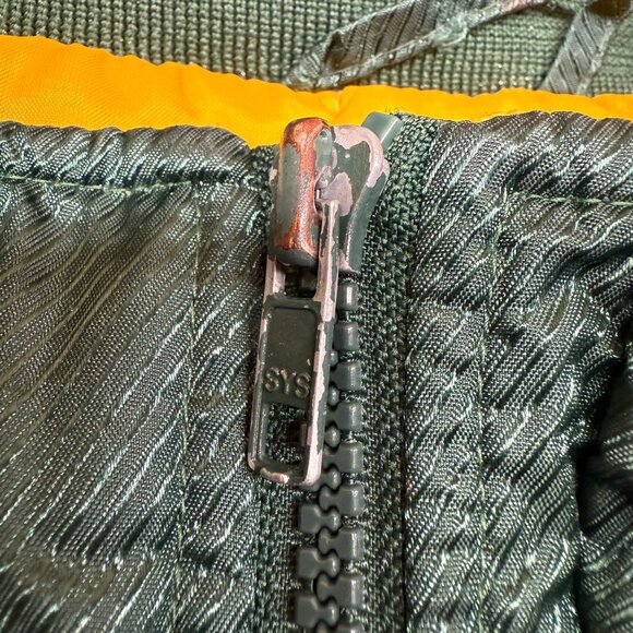 ✅Mens XXL VTG ProPlayer Green Bay Packers Full Zip Quilt Lined Bomber Jacket - Picture 5 of 12